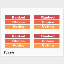 Ranked Choice Voting 3 Stripes
