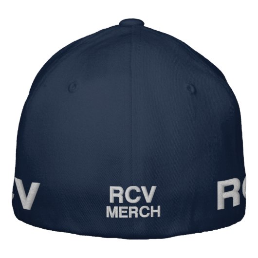 Ranked Choice Voting Bestickte Baseballkappe (Rückseite)