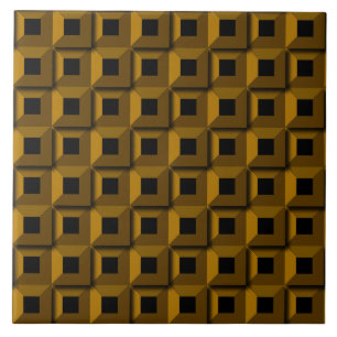 Rankenfußkrebse in der GoldKeramik-Foto-Fliese Fliese