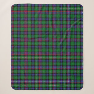 RankineScottish Clan Rankine Tartan Kariert Sherpadecke
