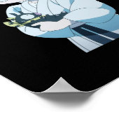Ranma 12 Akane Tendo Sticker Poster (Ecke)