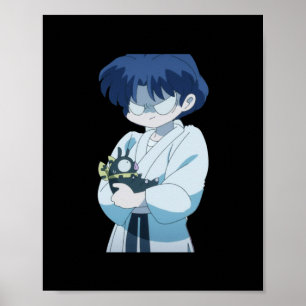 Ranma 12 Akane Tendo Sticker Poster