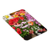 Rannunculus Spring Blume Blume Blumengeburt Magnet (Rechte Seite)