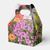 Rannunculus Spring Bulbs Birthday Cake Favor Box Geschenkschachtel (Rückseite)