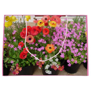 Rannunculus Spring Bulbs Birthday Cake Favor Box Große Geschenktüte