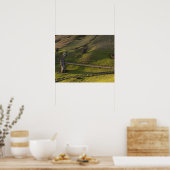 Rano Raraku, Rapa Nui, Easter Island, Chile Poster (Küche)