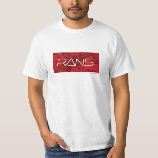 RANS BMX Rennen T-    ShirtP040008Y003 T-Shirt (Vorderseite)