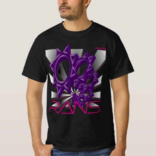 RANS Pop Out T-shirt P040007Y003AME Black (Vorderseite)