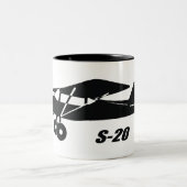 RANS S-20 ZWEIFARBIGE TASSE (Mittel)