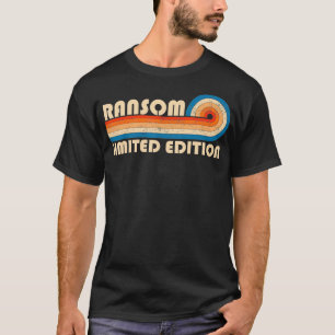 RANSOM-Nachname Retro Vintag s Birthday Wiedersehe T-Shirt