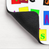 Ransom Note Mousepad (Ecke)