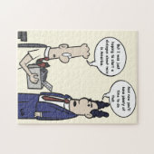 Rant Cartoon Jigsaw Puzzle (Horizontal)
