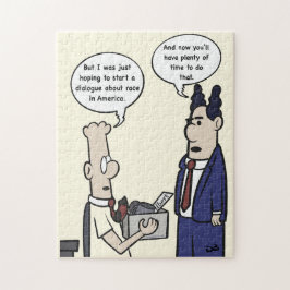 Rant Cartoon Jigsaw Puzzle