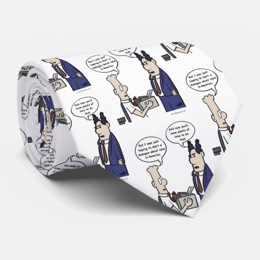 Rant Cartoon Krawatte (Gerollt)