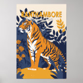 RanthamBohrer Nationalpark Indien Vintag Poster (Vorne)