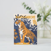 RanthamBohrer Nationalpark Indien Vintag Postkarte (Stehend Vorderseite)