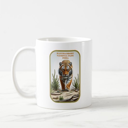 RanthamBohriner Nationalpark Indien Kaffeetasse (Links)