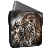 Ranthambourtiger: nah-up fine art. laptopschutzhülle (Vorne Rechts)