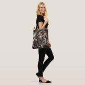 Ranthambourtiger: nah-up fine art. tasche (Am Model)