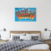 Rantoul, Illinois - Große Buchstabenszenen Leinwanddruck (Insitu (Schlafzimmer))