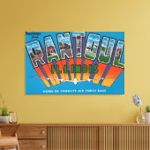 Rantoul, Illinois - Große Buchstabenszenen Leinwanddruck (Insitu (Wohnzimmer))