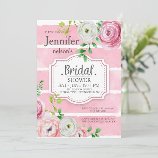 Ranunculus Blume Einladung (Stehend Vorderseite)