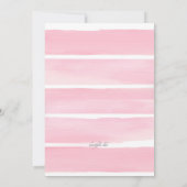 Ranunculus Blume Einladung (Rückseite)