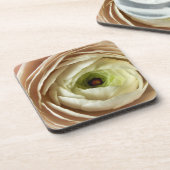 Ranunculus-Blume Getränkeuntersetzer (Linke Seite)