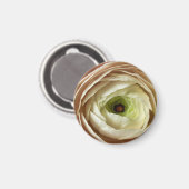 Ranunculus Blume Magnet (Vorderseite/Rückseite)