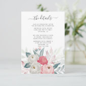 Ranunculus floral begleitkarte (Stehend Vorderseite)