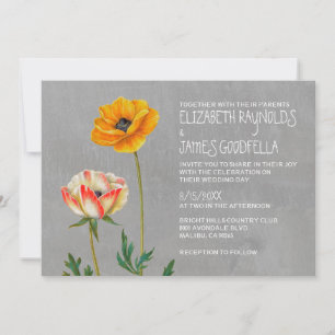 Ranunculus Hochzeitseinladungen Einladung