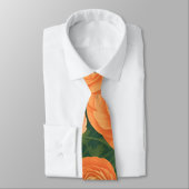 Ranunculus mosaic Personalisiertes Muster Krawatte (Gebunden)