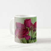 Ranunculus Original Blume Foto V2 für sie Kaffeetasse (Vorderseite Links)