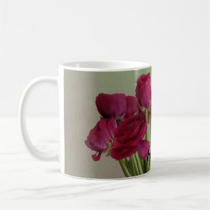 Ranunculus Original Blume Foto V2 für sie Kaffeetasse
