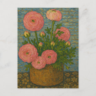 Ranunculus Postcard Postkarte