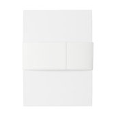 Ranunculus Sommergarten-Einladung Bauchband Einladungsbanderole (Rückseitenbeispiel)