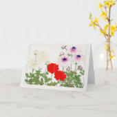 Ranunculus von Tanigami Konan Karte (Gelbe Blume)