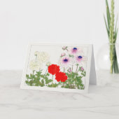 Ranunculus von Tanigami Konan Karte (Vorderseite)