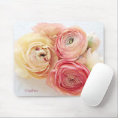 ranunculus warme Farben mousepad (Mit Mouse)