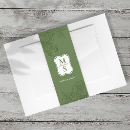 Ranunculus Wedding Invitation Bly Band