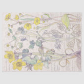 Ranunculus-Wildblume-Blumen-Seidenpapier Seidenpapier (Vorderseite)