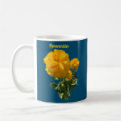 Ranunculus Yellow Blume  Kaffeetasse (Links)