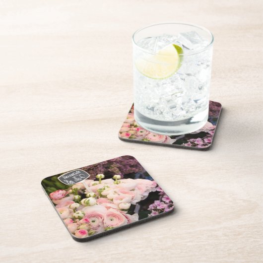 Ranunculus zum Verkauf Getränkeuntersetzer (Rechte Seite)