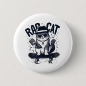 Rap Cat Harmony Button (Vorderseite)