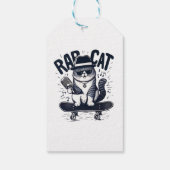 Rap Cat Harmony Geschenkanhänger (Rückseite)