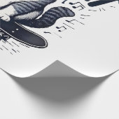 Rap Cat Harmony Geschenkpapier (Ecke)