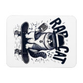 Rap Cat Harmony Magnet (Horizontal)