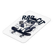 Rap Cat Harmony Magnet (Linke Seite)