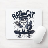 Rap Cat Harmony Mousepad (Mit Mouse)