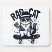 Rap Cat Harmony Mousepad (Vorne)